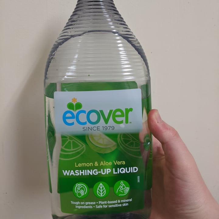 photo of Sainsbury’s Ecover washing up liquid aloe Vera shared by @miralubin7 on  30 Jun 2020 - review