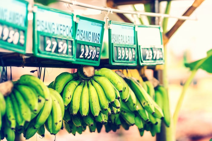 bananas for sale