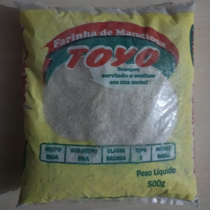 photo of Toyo Farinha De Mandioca Toyo shared by @tetheus on  20 May 2022 - review