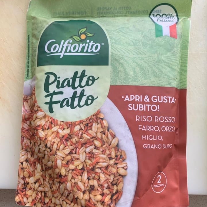 photo of Colfiorito Riso rosso, orzo, farro  miglio e grano duro shared by @bebala7 on  01 Apr 2022 - review