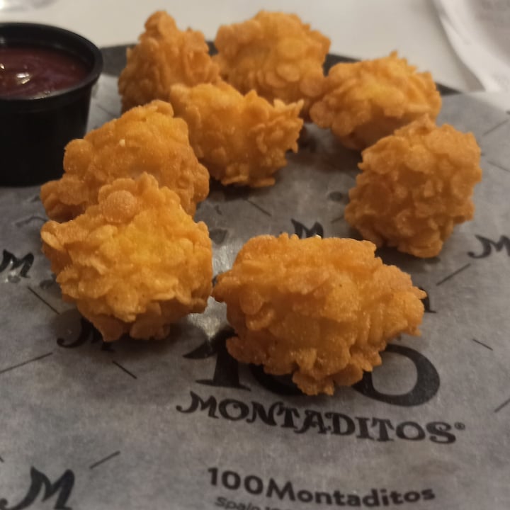 photo of 100 Montaditos Palline veggie shared by @fedegoesgreen on  21 Nov 2021 - review