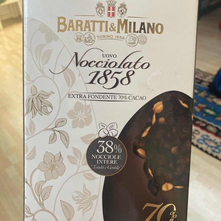 photo of Baratti & Milano Uovo di cioccolato extra fondente 85% con nocciole shared by @babinskij on  18 Apr 2022 - review