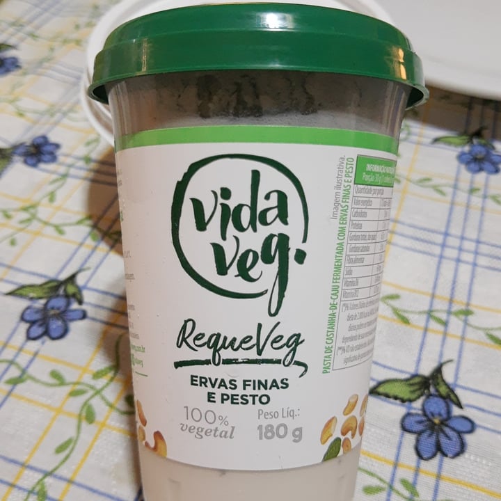 review photo of Vida Veg Requeijão de ervas Finas shared by @mmbarata on 06 Aug 2022 - review