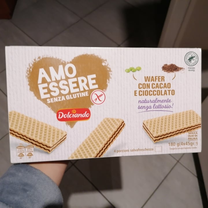 review photo of Dolciando Wafer con cacao e cioccolato shared by @animals03 on 16 Nov 2021 - review