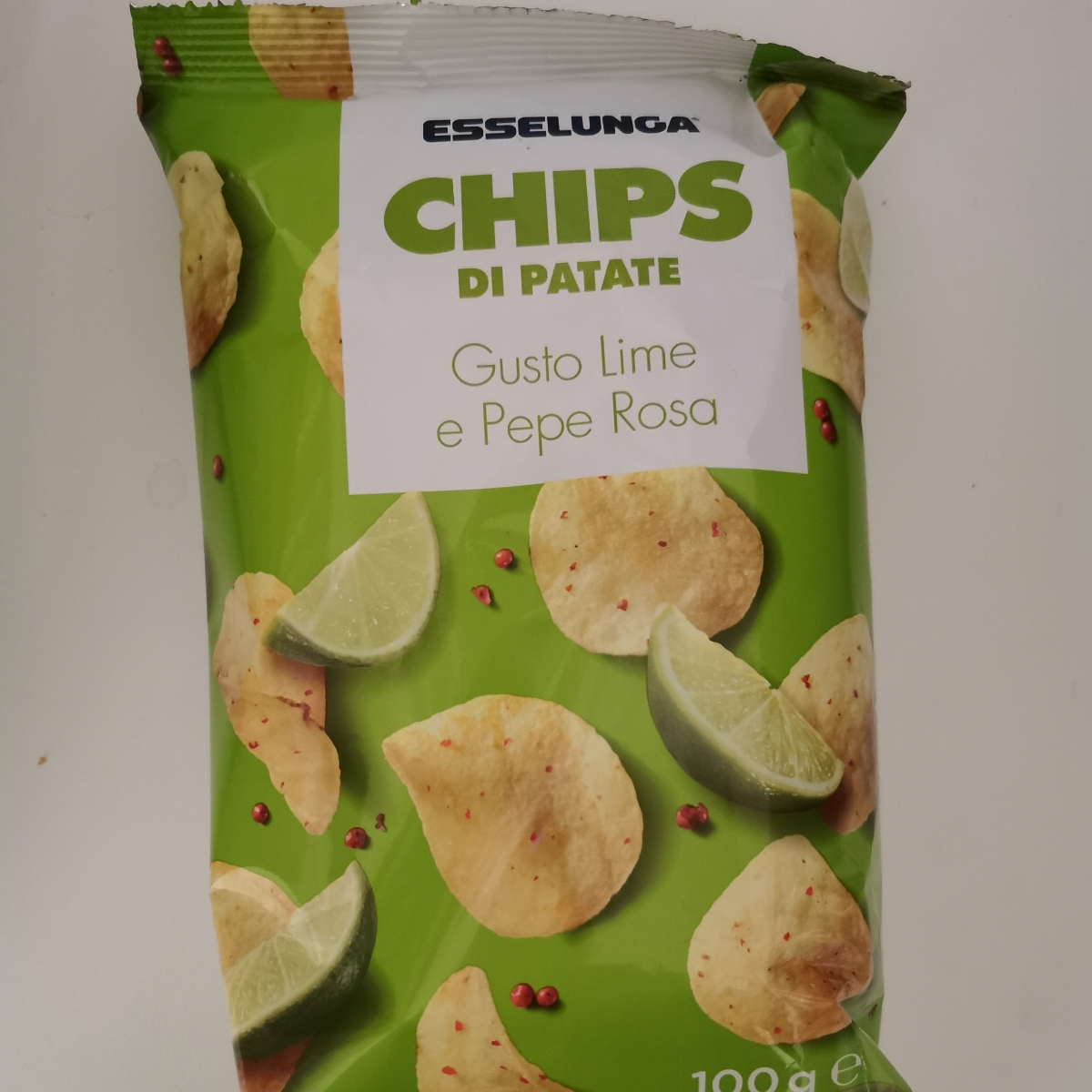 patatine pepe rosa e lime
