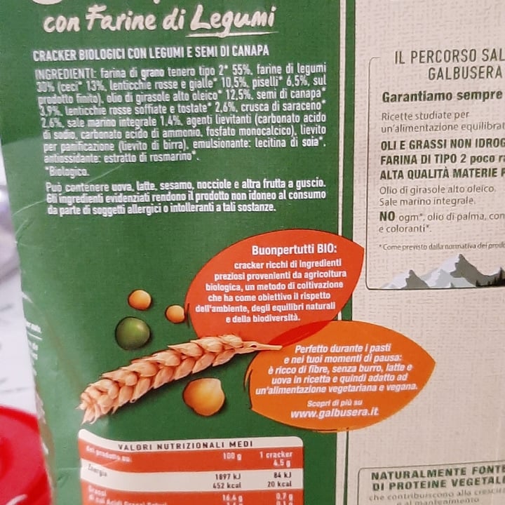 review photo of Galbusera Buon per tutti con farine di legumi shared by @simona71marti on 18 Apr 2022 - review