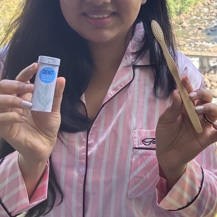 review photo of DENTTABS Toothpaste Tablets shared by @myvegantale on 24 Feb 2021 - review