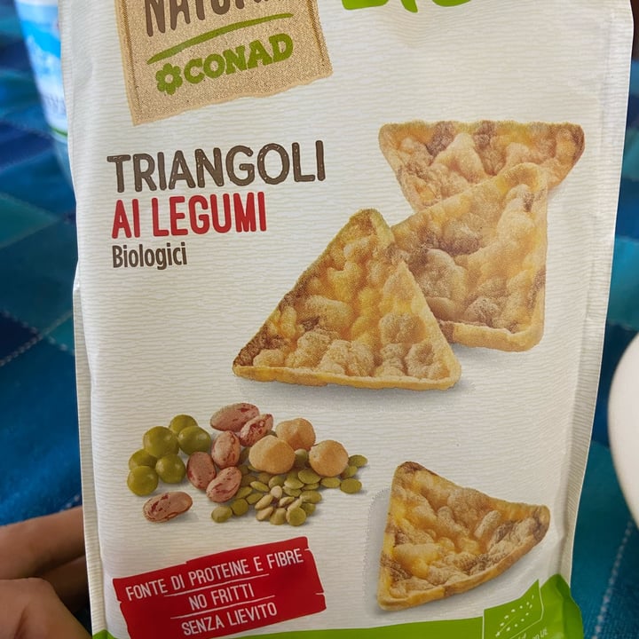 review photo of Verso Natura Conad Veg Triangoli ai legumi biologici shared by @mel12 on 13 Apr 2022 - review