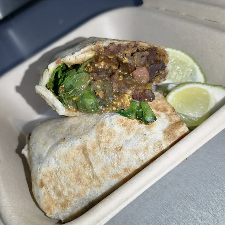 review photo of Carenina. Vegan Bistro. Burrito Seitan Sirloin shared by @ossus on 22 Sep 2022 - review