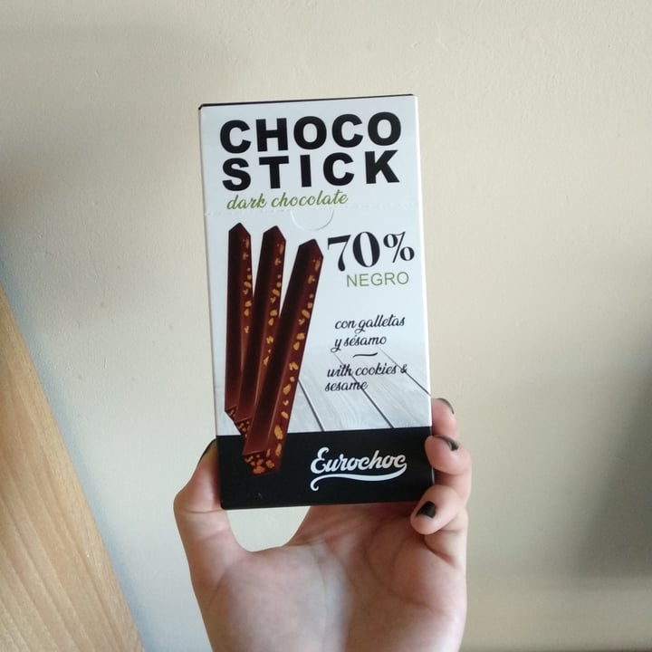 photo of Eurochoc Choco stick con galletas y sésamo shared by @lasonrisadeltrece on  29 Sep 2022 - review
