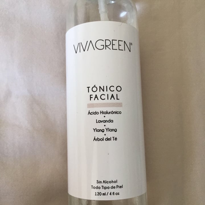 photo of Vivagreen Tónico Facial shared by @orianaveg on  15 Mar 2020 - review