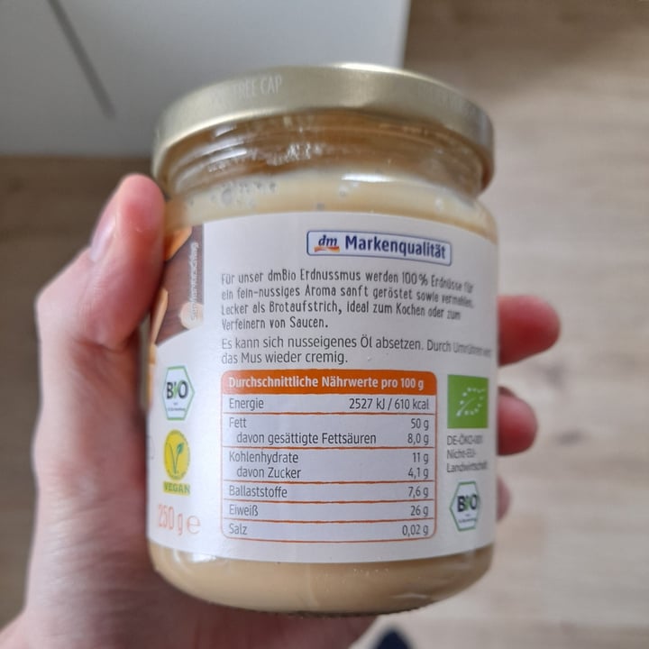 photo of dmBio Erdnussmus shared by @open-up on  20 Oct 2022 - review