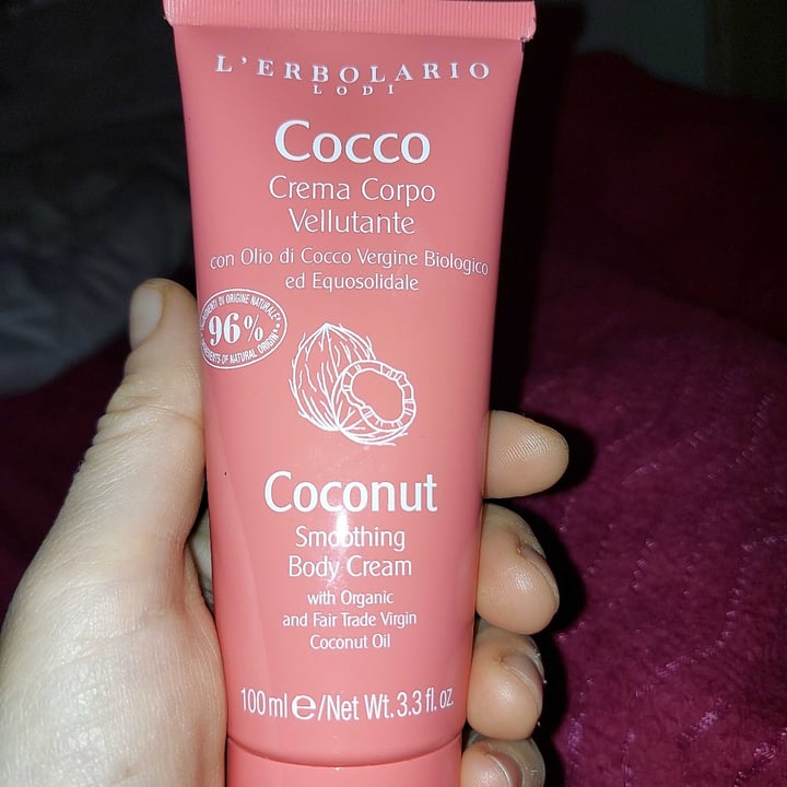 photo of L’Erbolario Cocco cre shared by @lapissy on  26 Dec 2021 - review