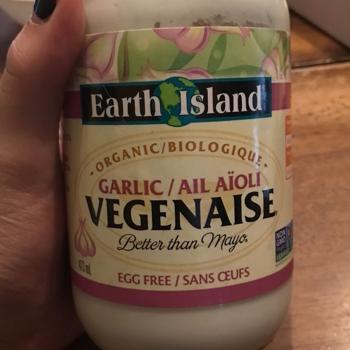 review photo of Earth Island Roasted Garlic vegenaise shared by @antispeciste on 02 Dec 2021 - review