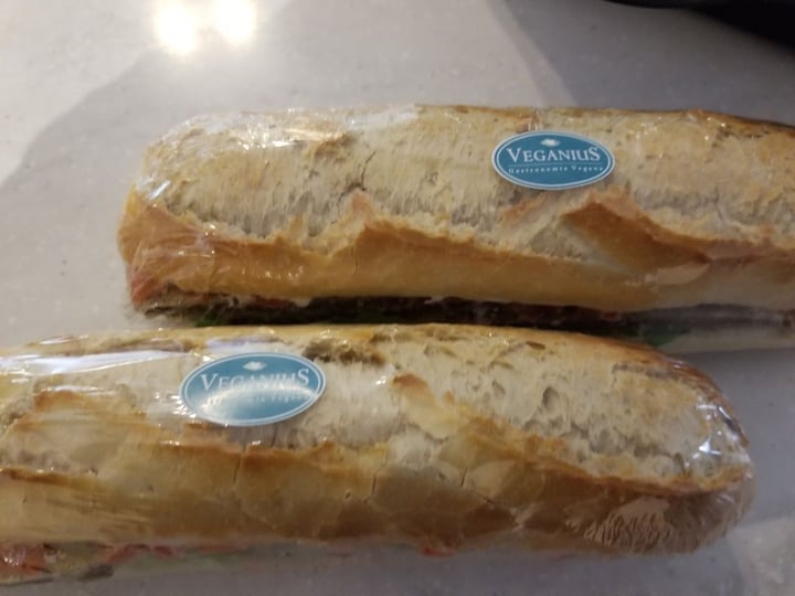 photo of Veganius Sándwich de Milanesa de Seitán shared by @aurilopez2301 on  09 Aug 2019 - review