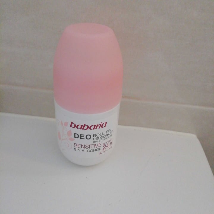 photo of Babaria Bio  Deo Roll-on Sensitive Desodorante shared by @nerejmk on  26 Mar 2020 - review