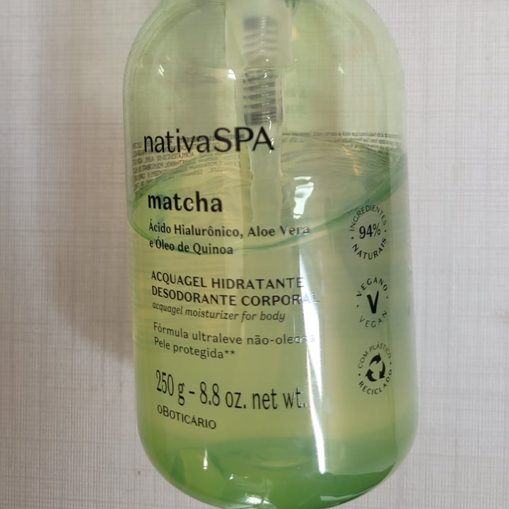 photo of O Boticário matcha aquagel shared by @mimitk on  09 May 2022 - review