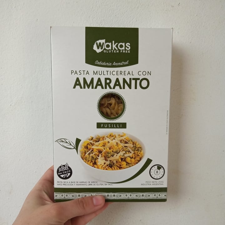 photo of Wakas Pasta Multicereal con Amaranto shared by @agusmayer on  20 Oct 2020 - review