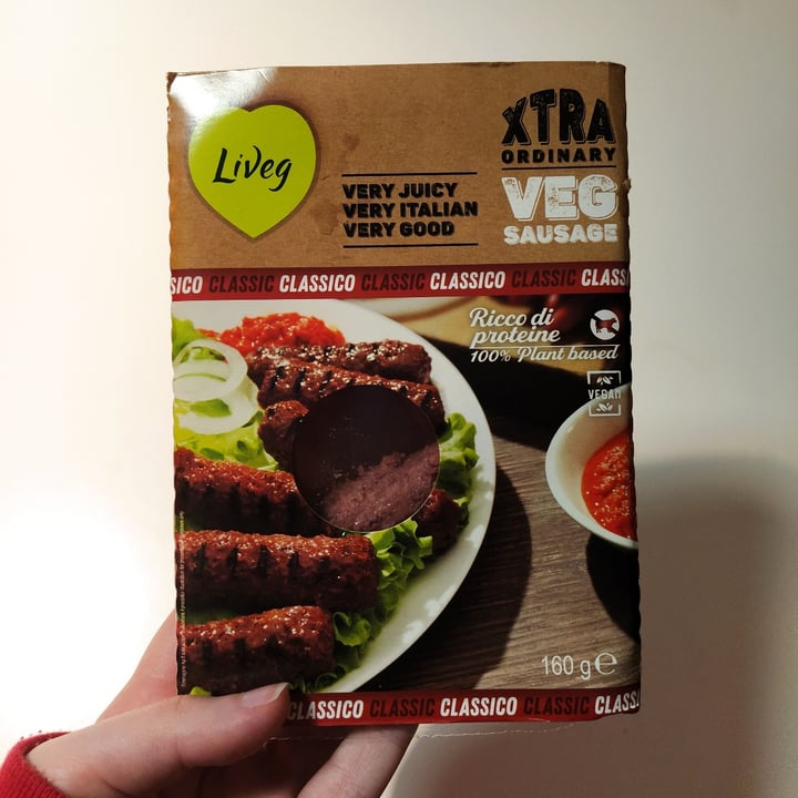 photo of Liveg Veg sausage shared by @magicatilde on  20 Oct 2021 - review