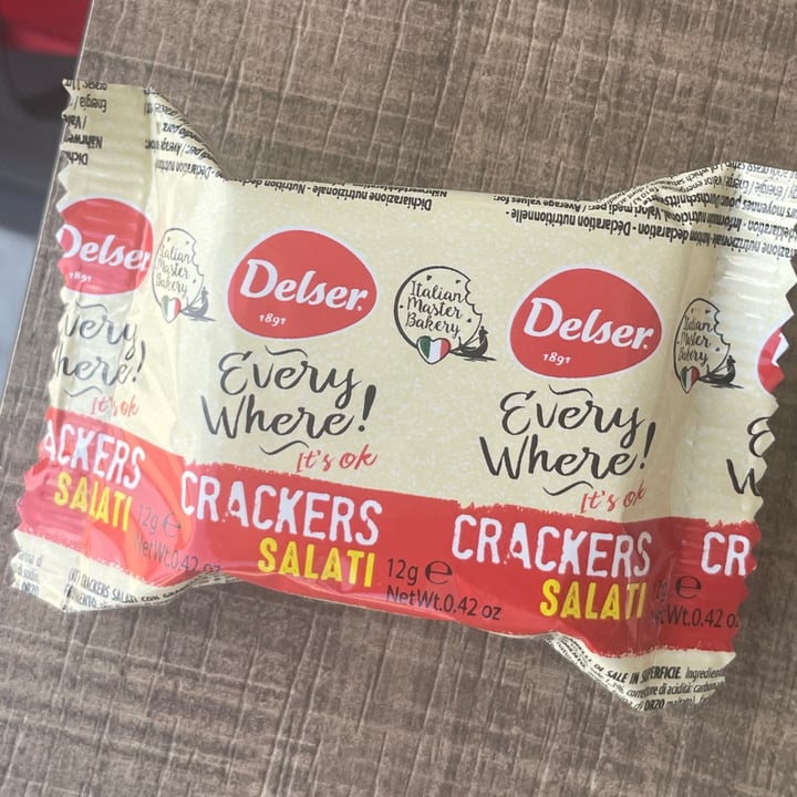 photo of Delser Crackers salati shared by @cinziagilmore on  05 Jul 2022 - review