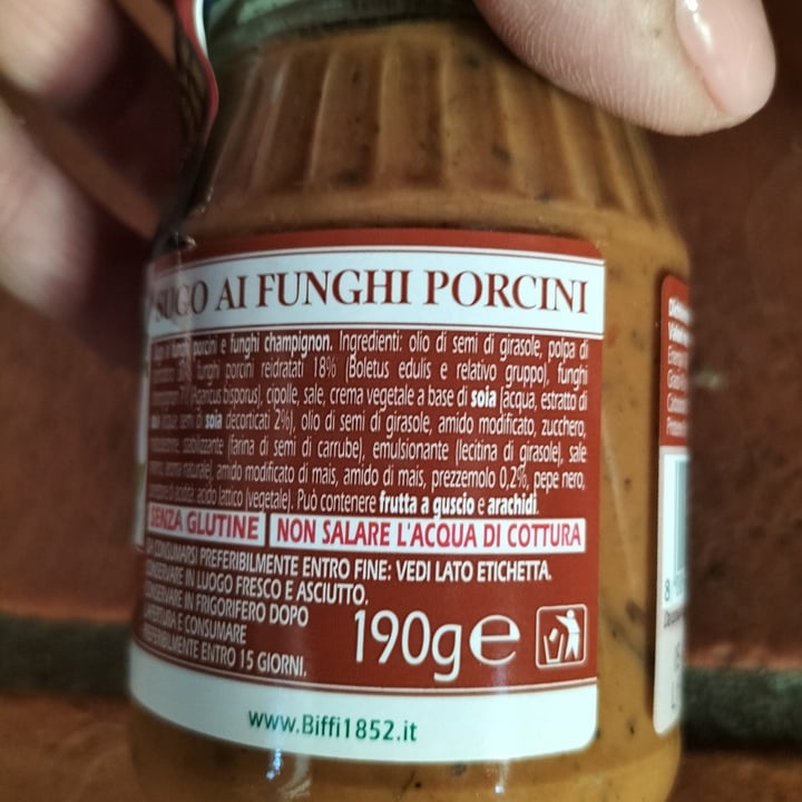 photo of Biffi Che sugo funghi porcini shared by @raffa70s70 on  15 Jan 2022 - review