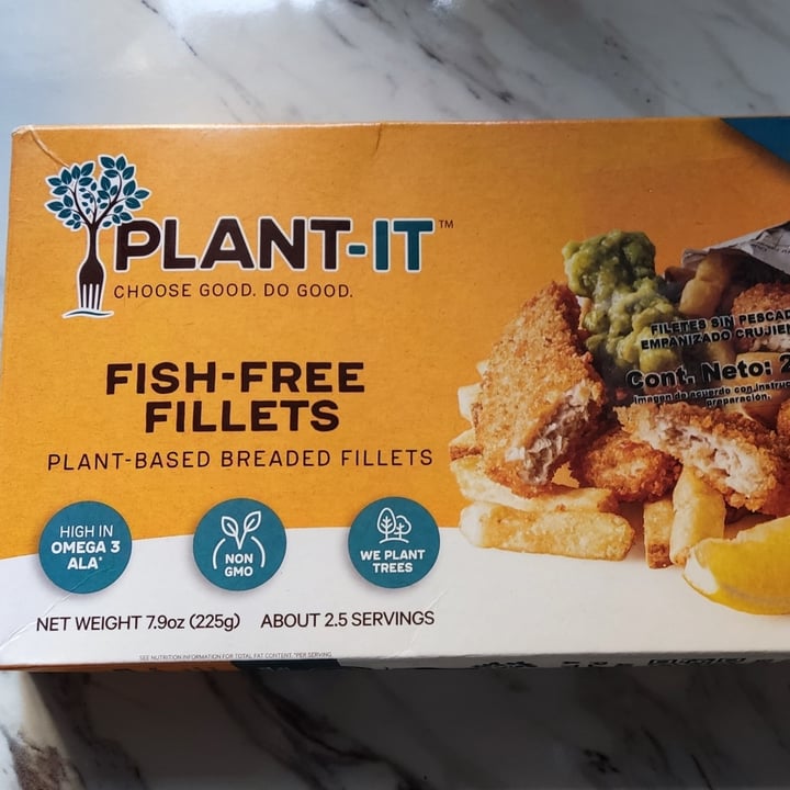 photo of Plant-It Fish-Free Fillets shared by @wenzambrano on  28 Nov 2022 - review