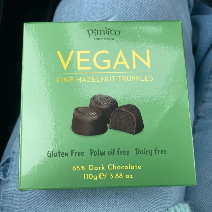 photo of Pimlico Vegan Fine Hazelnut Truffles shared by @uninterestingvegan on  26 Apr 2022 - review