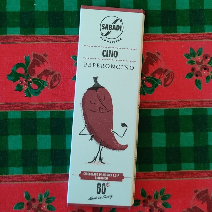 photo of Sabadì Cino, Cioccolato di Modica al peperoncino shared by @serenasofia on  30 Dec 2021 - review