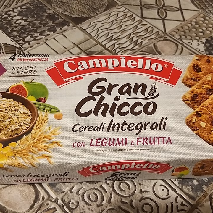 photo of Campiello Gran Chicco Cereali Integrali con Legumi e Frutta shared by @robiarpi65 on  19 Jan 2022 - review