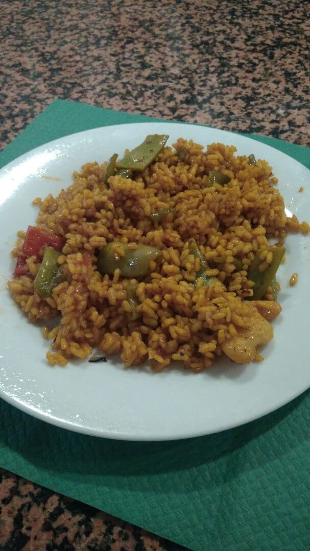 Photo of the dish “Arroz con verduras”