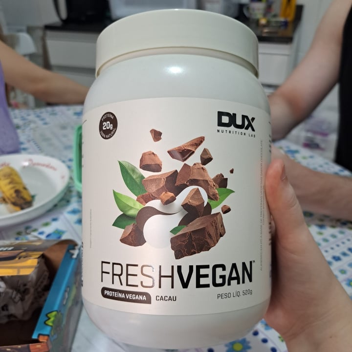 photo of Dux nutrition lab Fresh Vegan Cacau shared by @luizagalv on  29 Jan 2023 - review