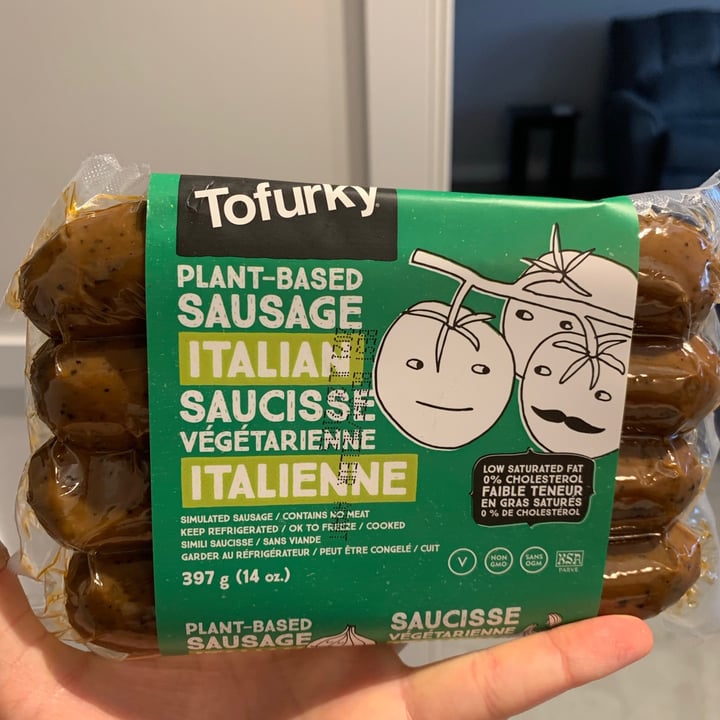 Tofurky Plantbased Sausages Italian Review abillion