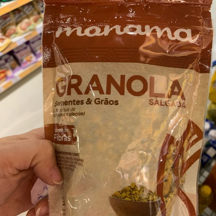 photo of Monama granola salgada shared by @mbontempo on  07 May 2022 - review