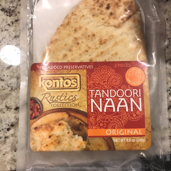 photo of Kontos Original Tandoori Naan shared by @hkircher on  20 Jul 2020 - review