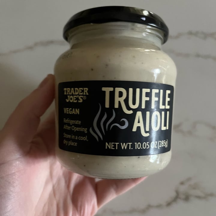 photo of Trader Joe's truffle aioli shared by @northmeetssouth on  28 May 2022 - review