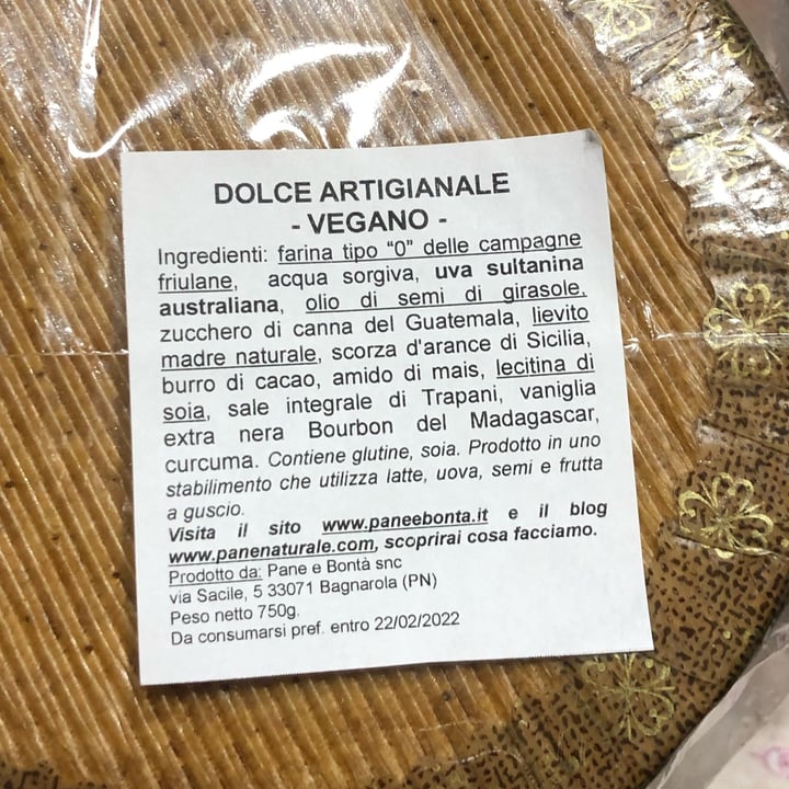 photo of Pane e bontà Panettone con uvetta shared by @mvrtina on  14 Mar 2022 - review