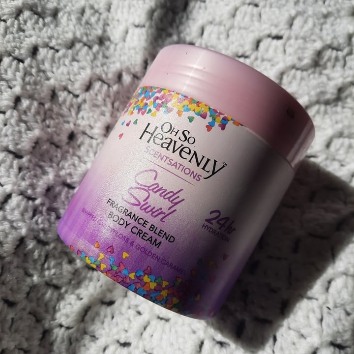 photo of Oh So Heavenly Candy swirl body cream shared by @diaryofashleigh on  01 Aug 2022 - review