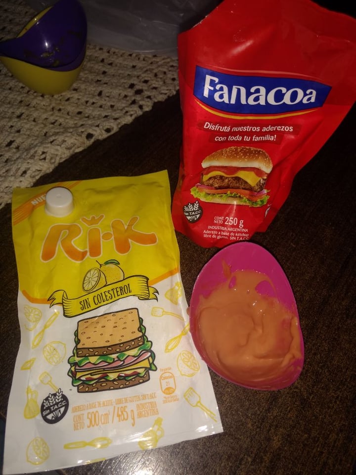 photo of Fanacoa Ketchup "Fanacoa" shared by @tomyrivaderovegan on  17 Dec 2019 - review