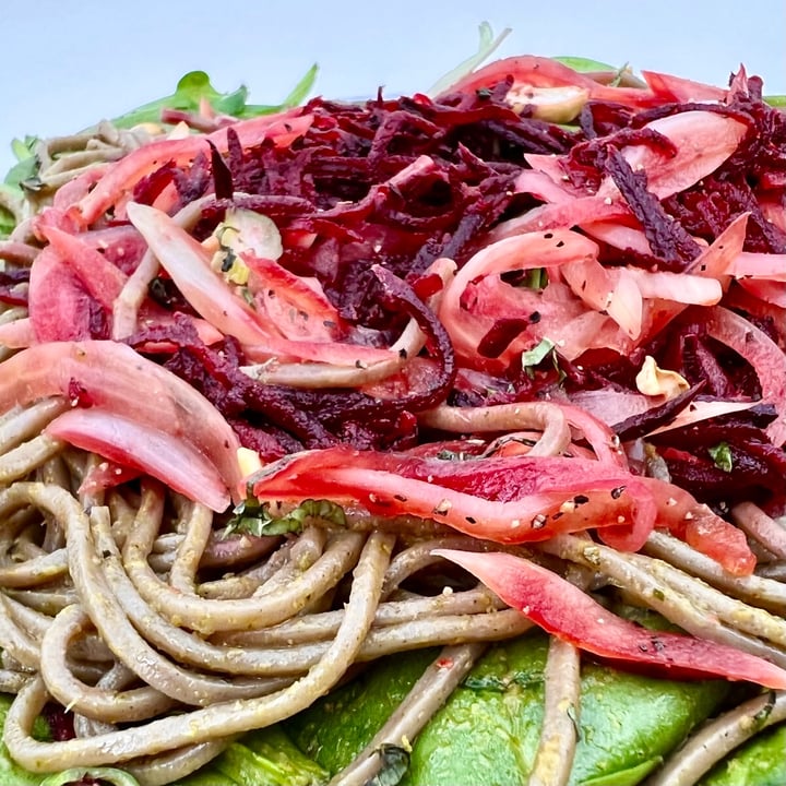 photo of Modern Times Beer Chilled Soba Noodle Salad shared by @pdxveg on  04 Nov 2021 - review