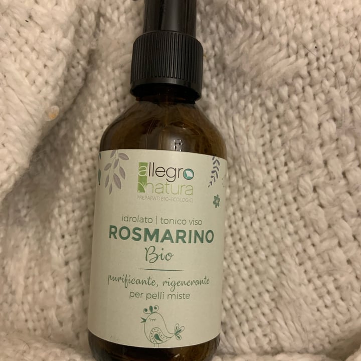 photo of Allegro Natura Idrolato Rosmarino Bio shared by @alice-caco on  19 Oct 2021 - review