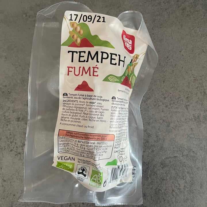 photo of Lima Tempeh Fumé shared by @clemence on  17 Sep 2021 - review