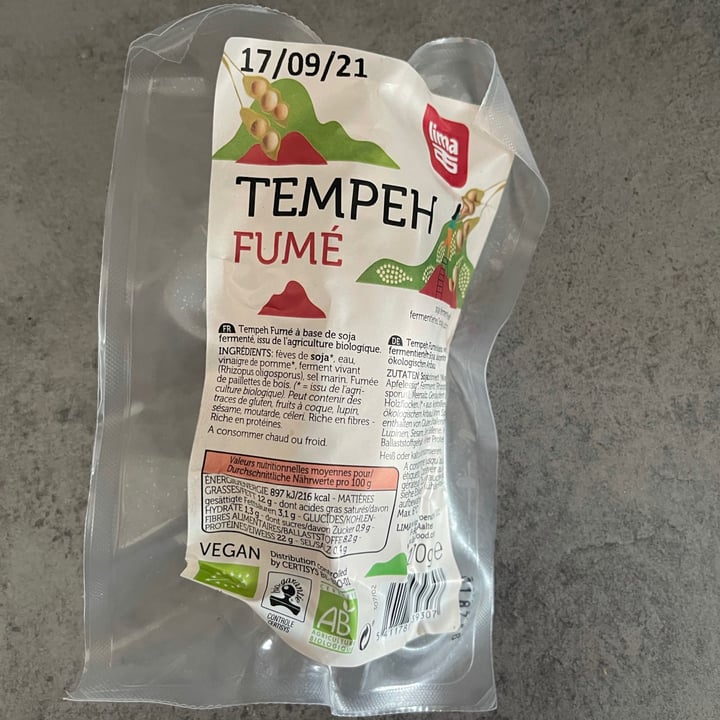 review photo of Lima Tempeh Fumé shared by @clemence on 17 Sep 2021 - review