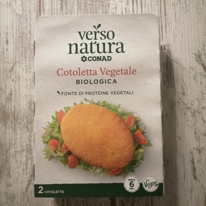 photo of Verso Natura Conad Bio  Cotoletta Vegetale shared by @queenofdarkness on  08 Nov 2022 - review