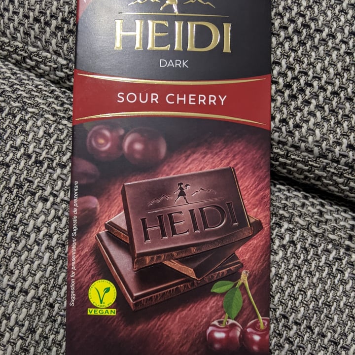 photo of Heidi Sour Cherry Dark Chocolate shared by @mitsukai24 on  14 Dec 2021 - review