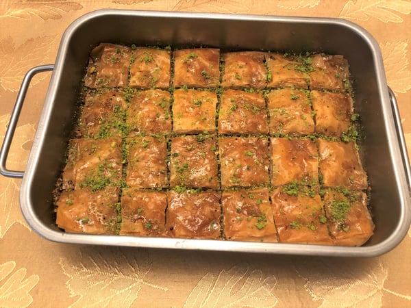 Délicieux Baklava carré