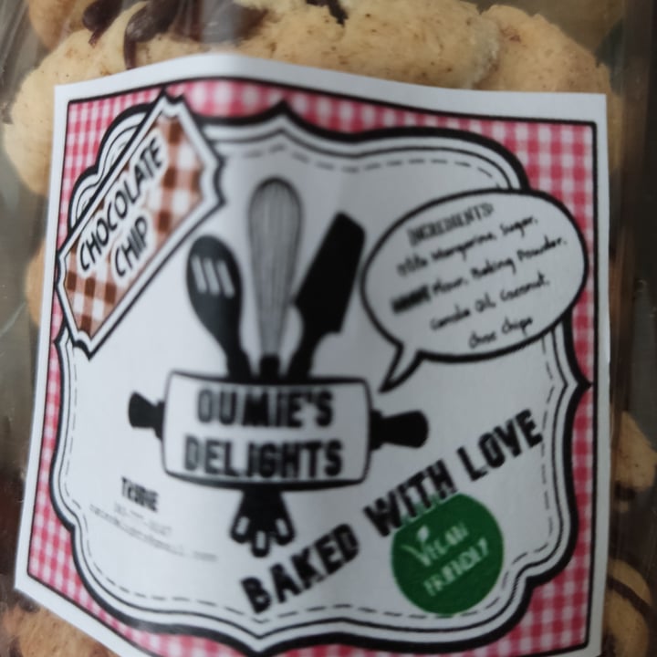 photo of Oumie’s Delights Chocolate chip cookies shared by @space999sailor on  26 Jun 2022 - review