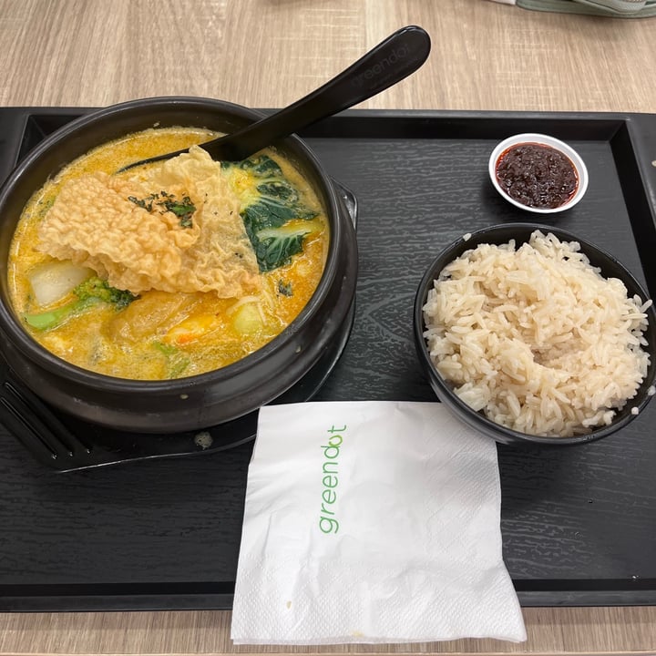 photo of Green dot Hotpot set shared by @flexivegan on  21 Apr 2022 - review