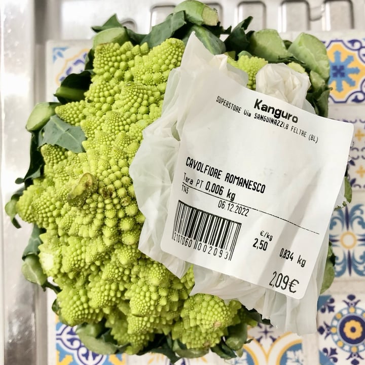 photo of kanguro cavolfiore romanesco shared by @lauraferro on  09 Dec 2022 - review