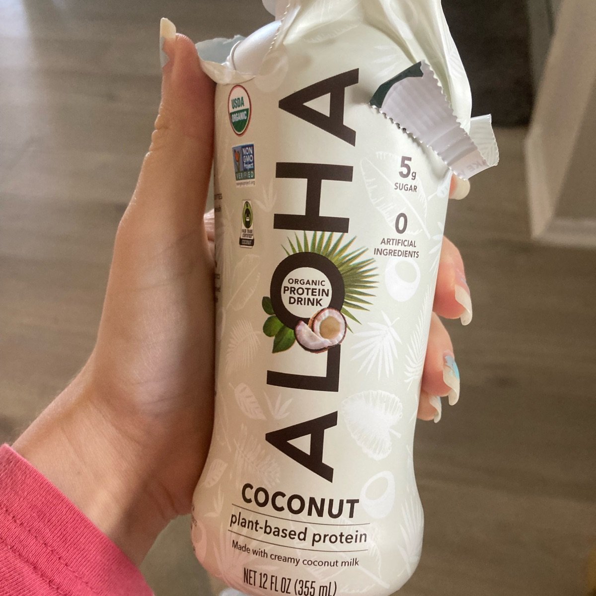 Stunning High Protein Vegan Coconut Water Drink image