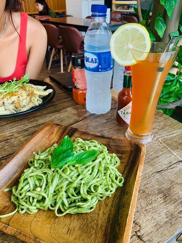 photo of nomVnom Bistro Pesto Linguine shared by @namy on  06 Sep 2019 - review
